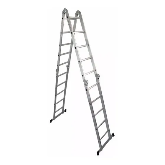 Escalera 5.8 Multifuncion Aluminio 20 Escalones
