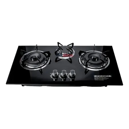 Cocina Encimera A Gas Placa Vidrio Templado 3 Platos Con Chispero Premium Boko Bosso Hornillas Encimera Empotrada 2rl Vidrio