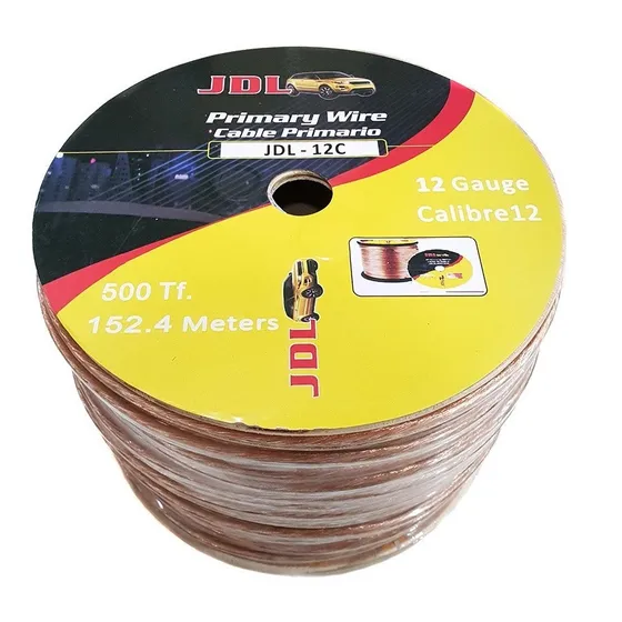 Cable Parlante Jdl Oxigenado Calibre 12 Rollo 152 Mts
