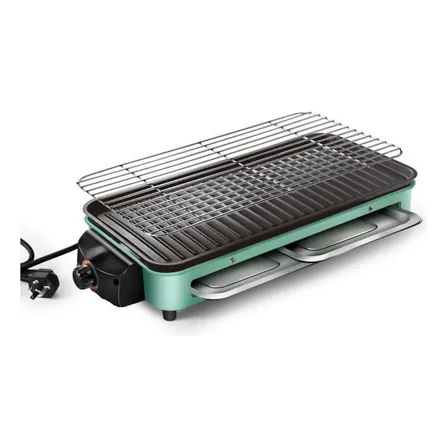 Parrilla 3 En 1, Sartén Antiadherente Y Calentador Eléctrico