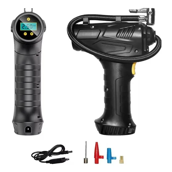Inflador Portátil Universal Auto Moto Bici Piscina Pelotas