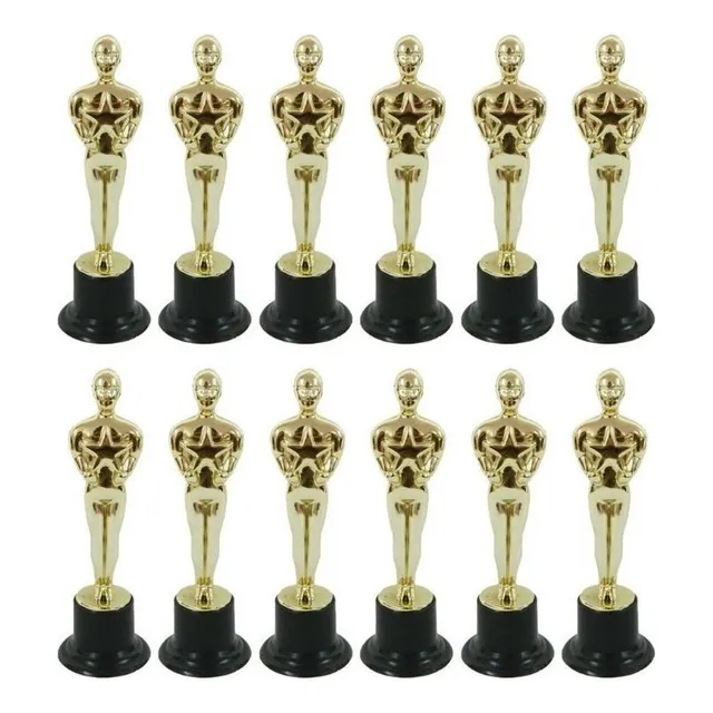 Molde Oscar Estatuilla 12 Piezas Recompensa A Los Ganadores