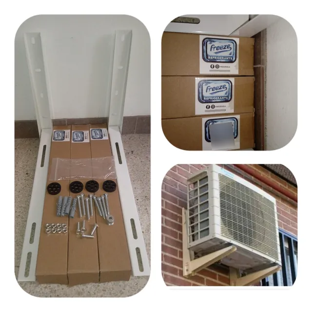 Base Para Condensadora Split Desde 9000 Btu A 24000btu 