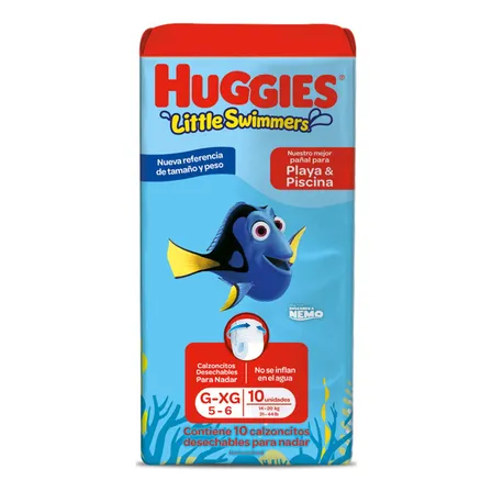 Pañal Para Piscina Huggies Talla G - Unidad A $3290