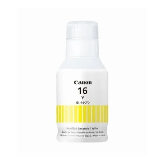 Botella De Tinta Canon Gi-16 Y Amarillo Para Gx7010/gx6010 