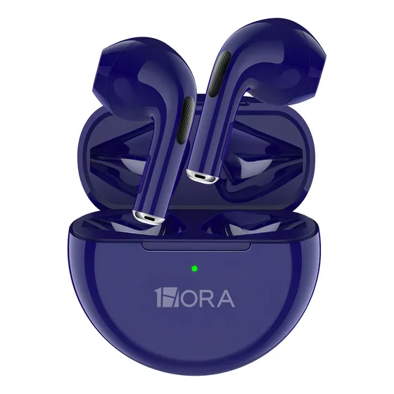 Fones de ouvido intra-auriculares sem fio Aut119 Blue de 1 hora