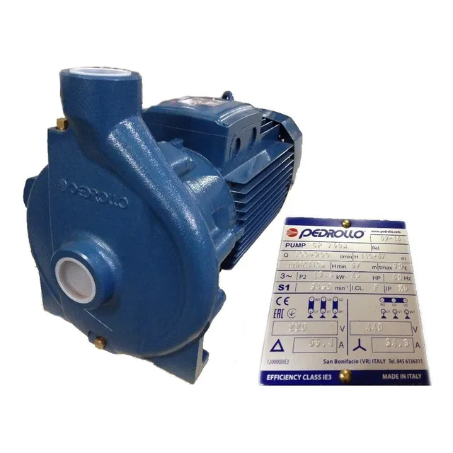 Bomba 2x2 25hp Pedrollo Cp750 A Trifasica 220-440/60hz
