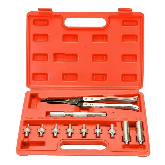Kit Pinza Alicate Extractor Gomas Gorros De Válvulas 