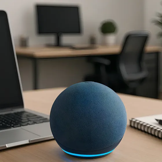 Echo Dot 5a Geração Com Alexa | Smart Speaker Som Potente Cor Azul-marinho