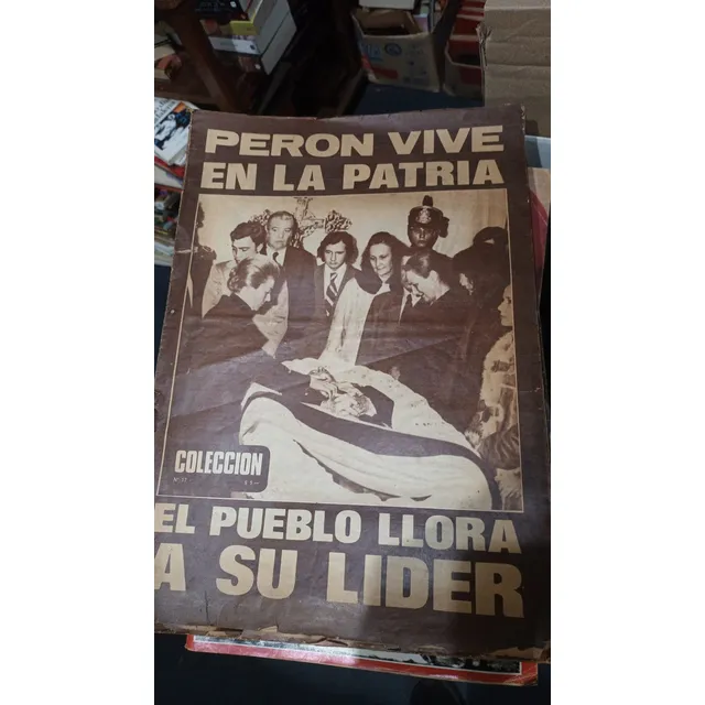 Muerte De Juan Domingo Peron Revista Especial 5 Julio 1974