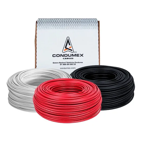 Kit 2 Cajas 100 Mts Cable Colores A Elegir, Cal 10 Condumex 