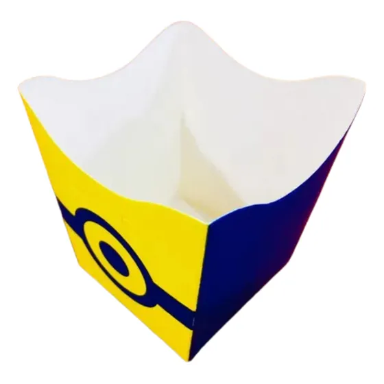 40 Cachepô De Papel Para Festa Doce Decoração Amarelinho