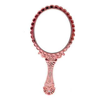 Espelho De Mão Oval De Princesa Retro Maquiagem Sobrancelha Espelho De Mão Oval De Princesa Retro Maquiagem Sobrancelha