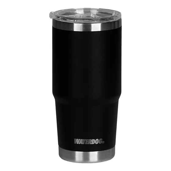 Vaso Térmico Waterdog Borda Acero Inox 700cc Libre De Bpa Color Negro