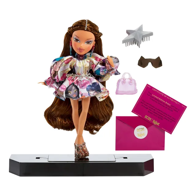 Muñeca De Moda Bratz X Gcds Edición Especial Yasmin Multicol