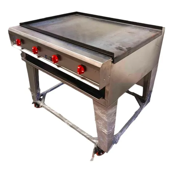 Plancha En Acero De 1,00x0,70 Con Gratinador Nueva