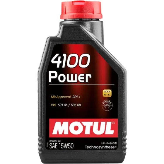 Aceite Motul 4100 Power 15w50 1l   