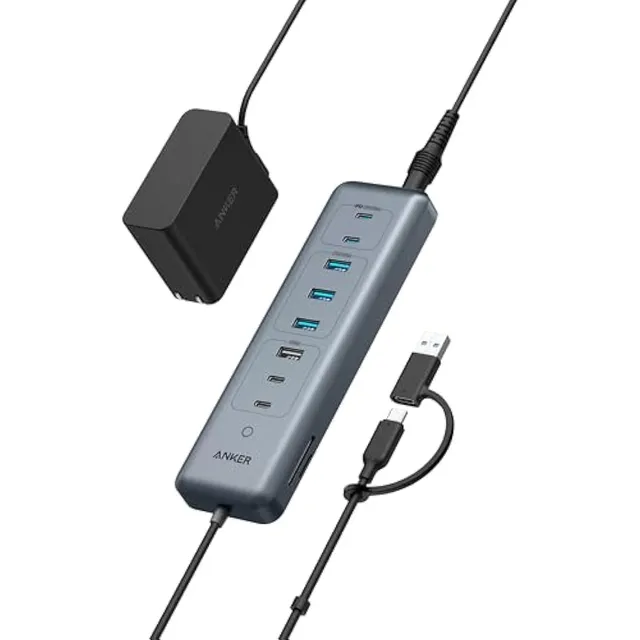 Anker Hub Usb-c, Concentrador De Datos 11 En 1 De