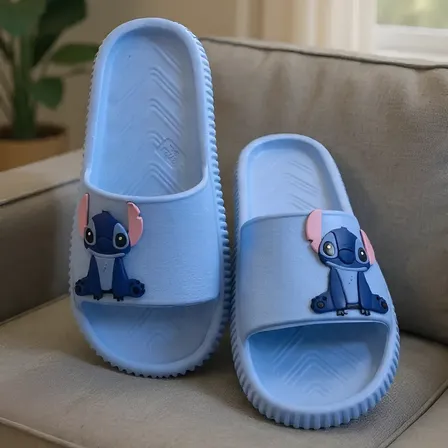 Chinelo Nuvem Unissex Azul Claro Confortavel Macio Leve