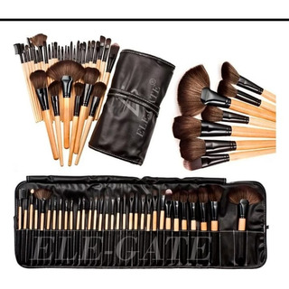 Set De Brochas De Maquillaje Profesional 24 Piezas Set De Brochas De Maquillaje Profesional 24 Piezas