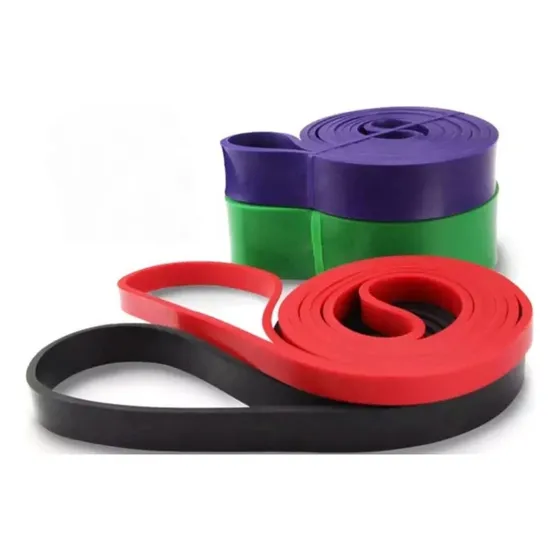 Set De 4 Liga Resistencia Crossfit Pullups Banda Elastica