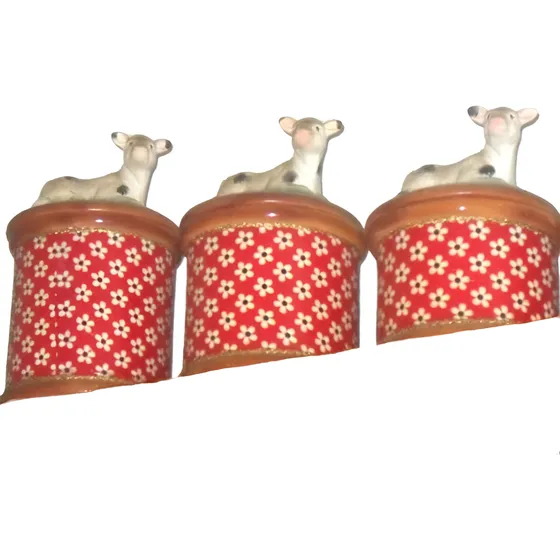 Juego De Potes De Cocina En Barro