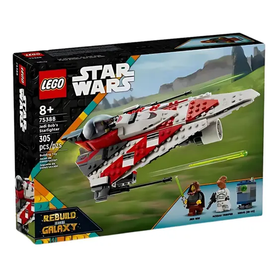Lego Star Wars Caça Estelar Starfighter Do Jedi Bob 75388