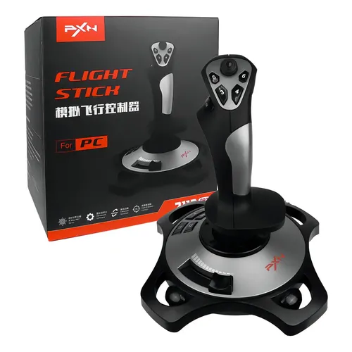 Kit 2 Joystick Thrustmaster T.16000m Fcs Space Sim Duo Cor Preto