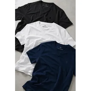 Kit 3 Camisetas Básicas Gola V Polo Wear