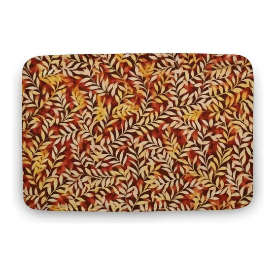 Alfombra Baño Terciopelo Coral Para Otoño Tapete Puerta 16 X
