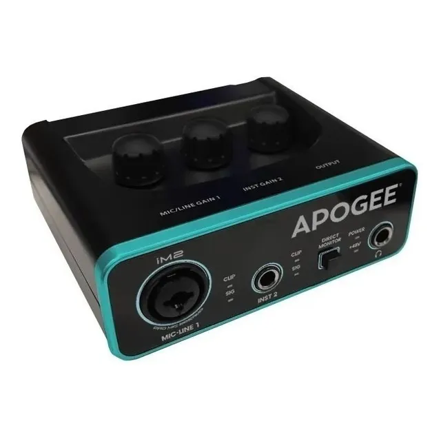 Placa De Audio Usb Grabacion 2 Canales Apogee Im2 Cuo