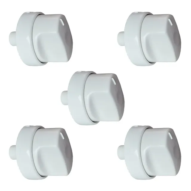 5x Perillas Completas C/ Resorte P/ Cocina Escorial Original
