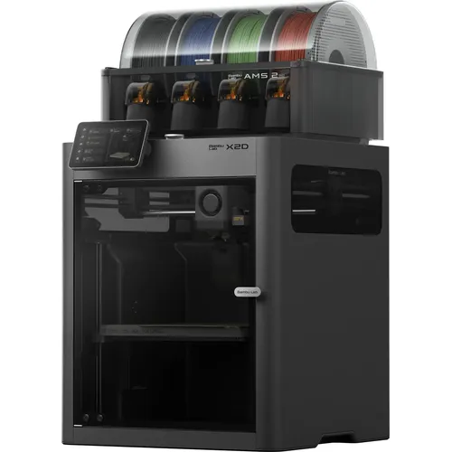 Bambu Lab P2s Combo Ams 110v Cinza Escuro | Frete grátis