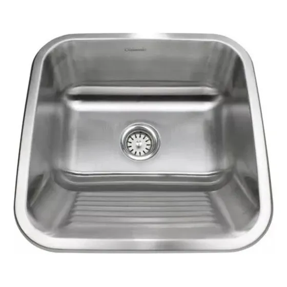 Tanque Inox 50x40x27 Cm Com Valvula De Brinde Millano Metais