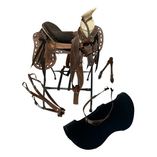 Motura Silla Charra Cuero Cola De Pato Asiento Forrado Cabal Motura Silla Charra Cuero Cola De Pato Asiento Forrado Cabal