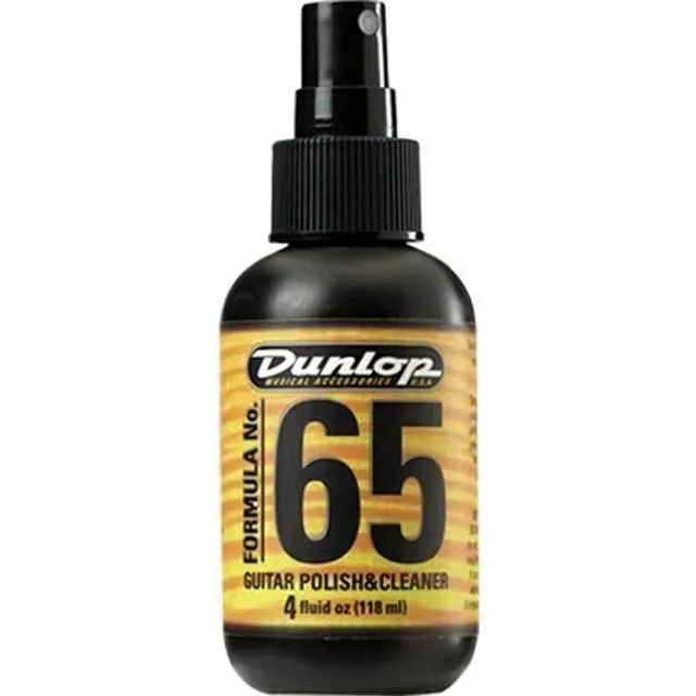 Dunlop 654si Limpiador Polish Y Cleaner P/guitarra/bajo Color Negro