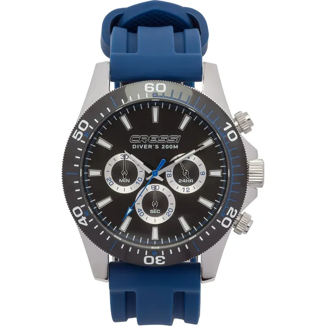 Reloj Buceo Profesional Resistente Agua Ft Pie Cristal