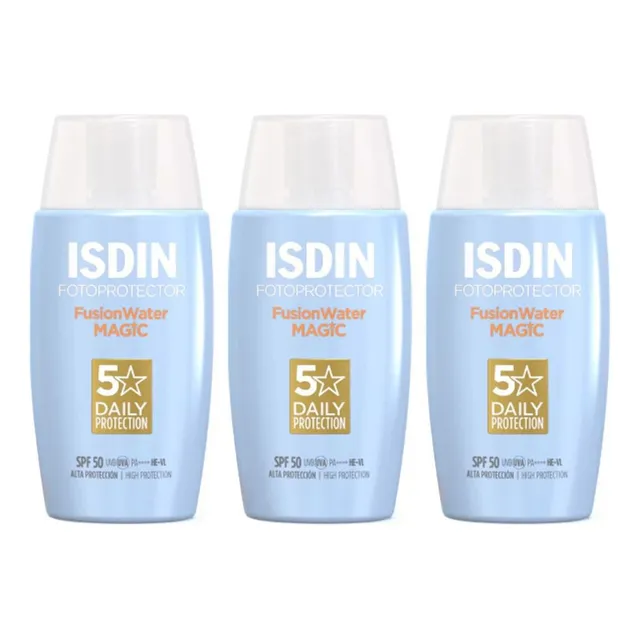 Pack Trío Isdin Fusion Water Magic 50 Ml