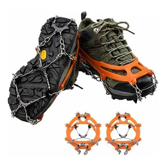 Crampones Para Zapatos Nieve Escalar Antideslizante