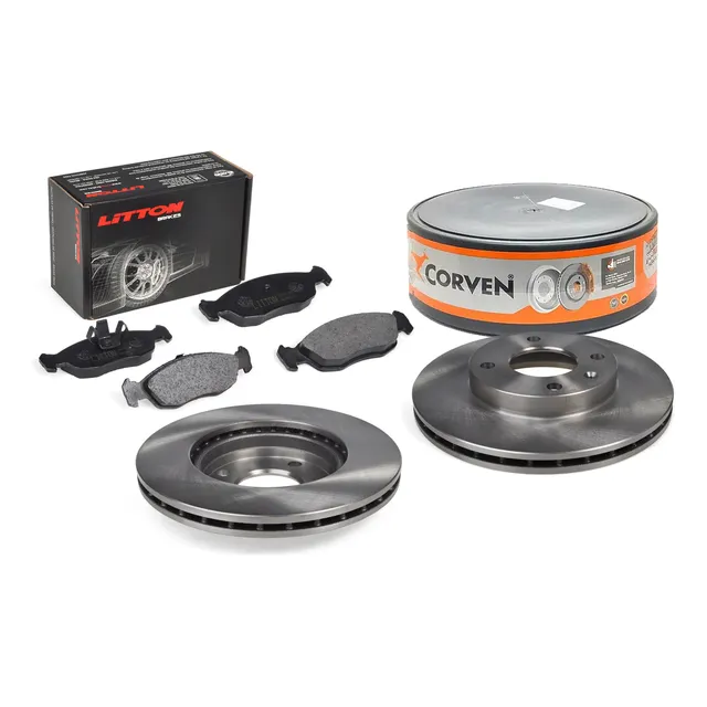 Juego Discos Freno Y Pastillas Chevrolet Corsa Classic Celta