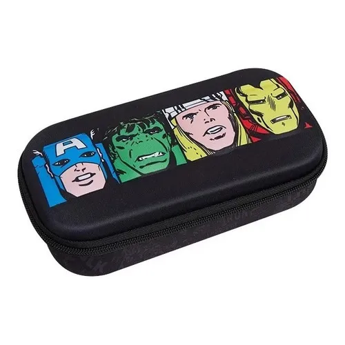 Cartuchera Canopla Box Marvel Mooving 3d C/bolsillo