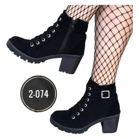 Botines Damas Tacones Moda Colombiana