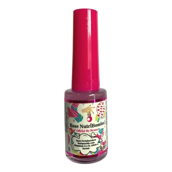 Esmalte Base  Nutri Bomba Fortalecedora De Unhas - Envio Hj