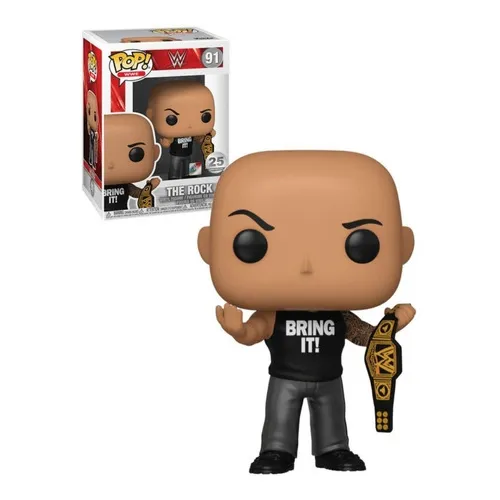 Funko Pop! The Rock N°91 (w/ Belt