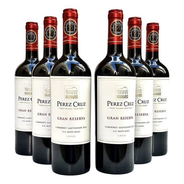 Vinho Perez Cruz Gran Reserva Cabernet Sauvignon | Kit C/ 6