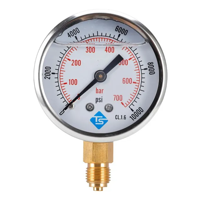 2025 Pressure Gauge With Radial Y60 0-10000psi