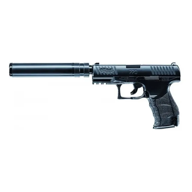 Marcadora Airsoft Resorte Umarex Walther Ppq C/silenciador