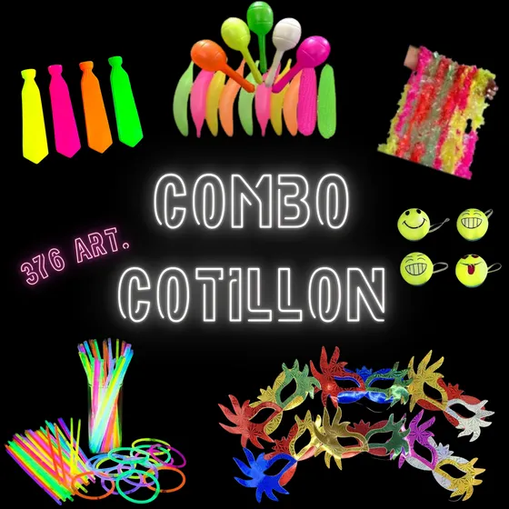 Combo Cotillon Carioca Super 376 Art. 200 Personas