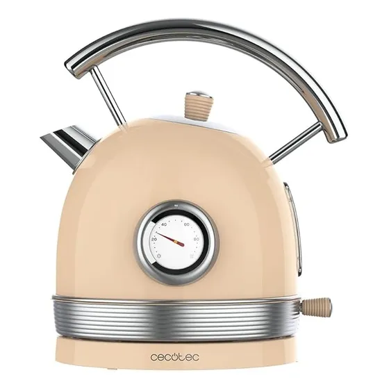 Jarra Eléctrica Estilo Vintage Capacidad 1,8l Con Medidor