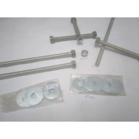 Tornillos Con Arandela Para Anclaje Fijo Soporte Estructural